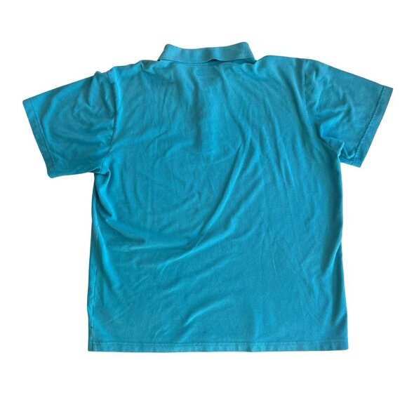Columbia Wingard II Solid Pique Polo Teal L - Picture 2 of 3
